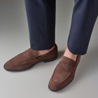 Sapato Masculino Loafer Grottie Café