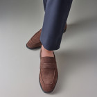 Sapato Masculino Loafer Grottie Café