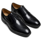 Sapato Masculino Derby Brogue Degli Preto