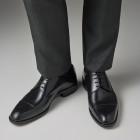 Sapato Social Derby Cap-toe Boyd Preto