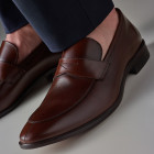 Sapato Social Loafer Matteo Café