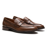 Sapato Social Loafer Conti Whisky