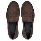 Sapato Masculino Mocassim Prince Camurça Café